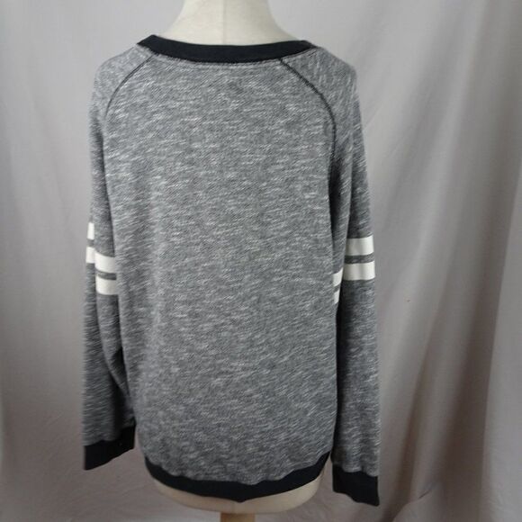 Victoria's Secret PINK Grey Sweatshirt with Pockets Size M - Picture 3 of 12